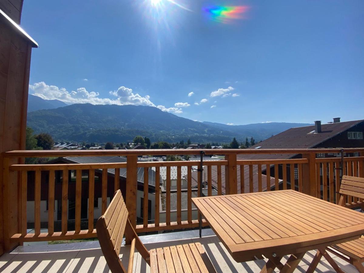 Appartement Familial Neuf Pres Du Village, 3 Chambres, Balcon Sud, Parking, Proche Ski-Bus, Samoens - Fr-1-642-80 Ngoại thất bức ảnh